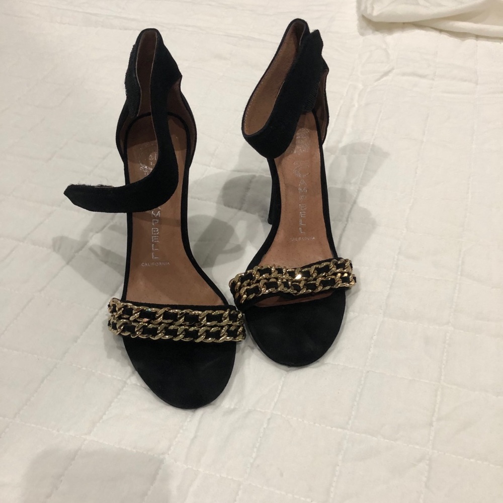 Leather heels